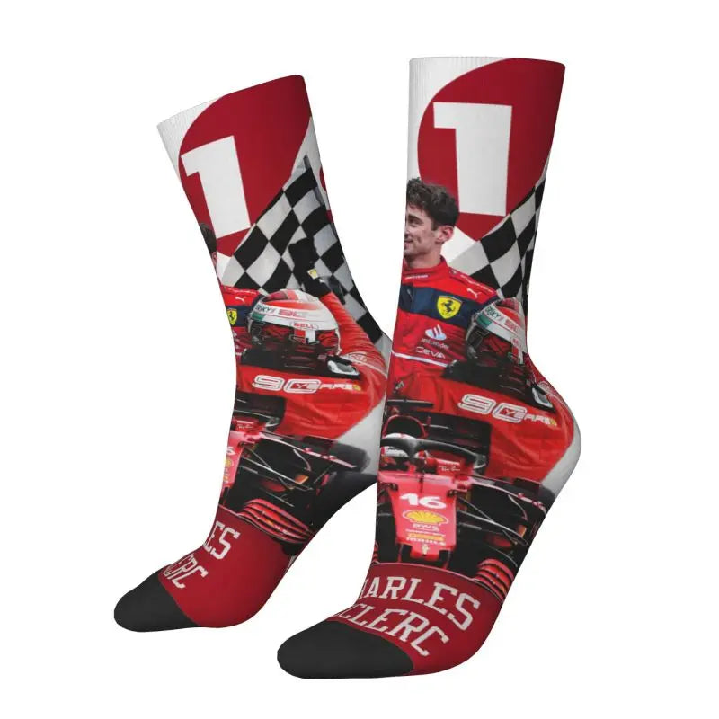 Funny F1 Socks (LECLERC  MEME SOCKS)