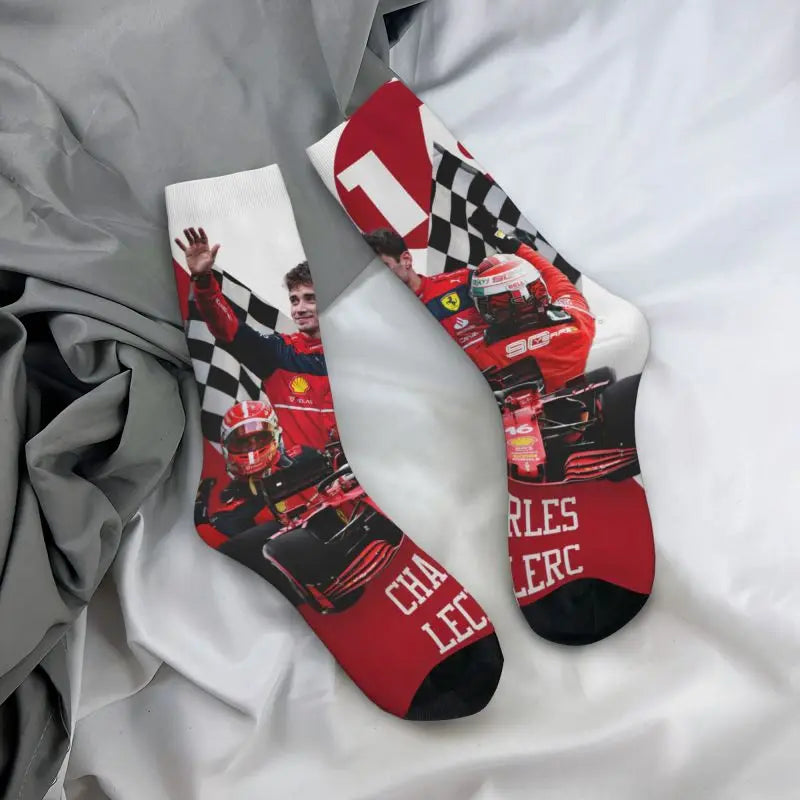 Funny F1 Socks (LECLERC  MEME SOCKS)