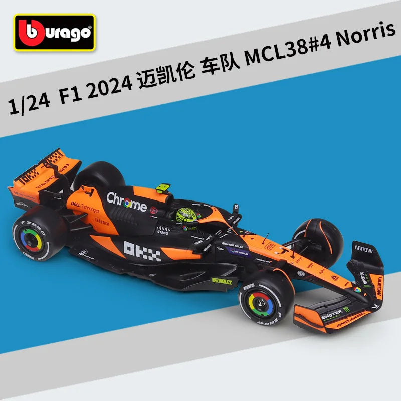 F1 Team MCL38 Mclaren DieCast Model.