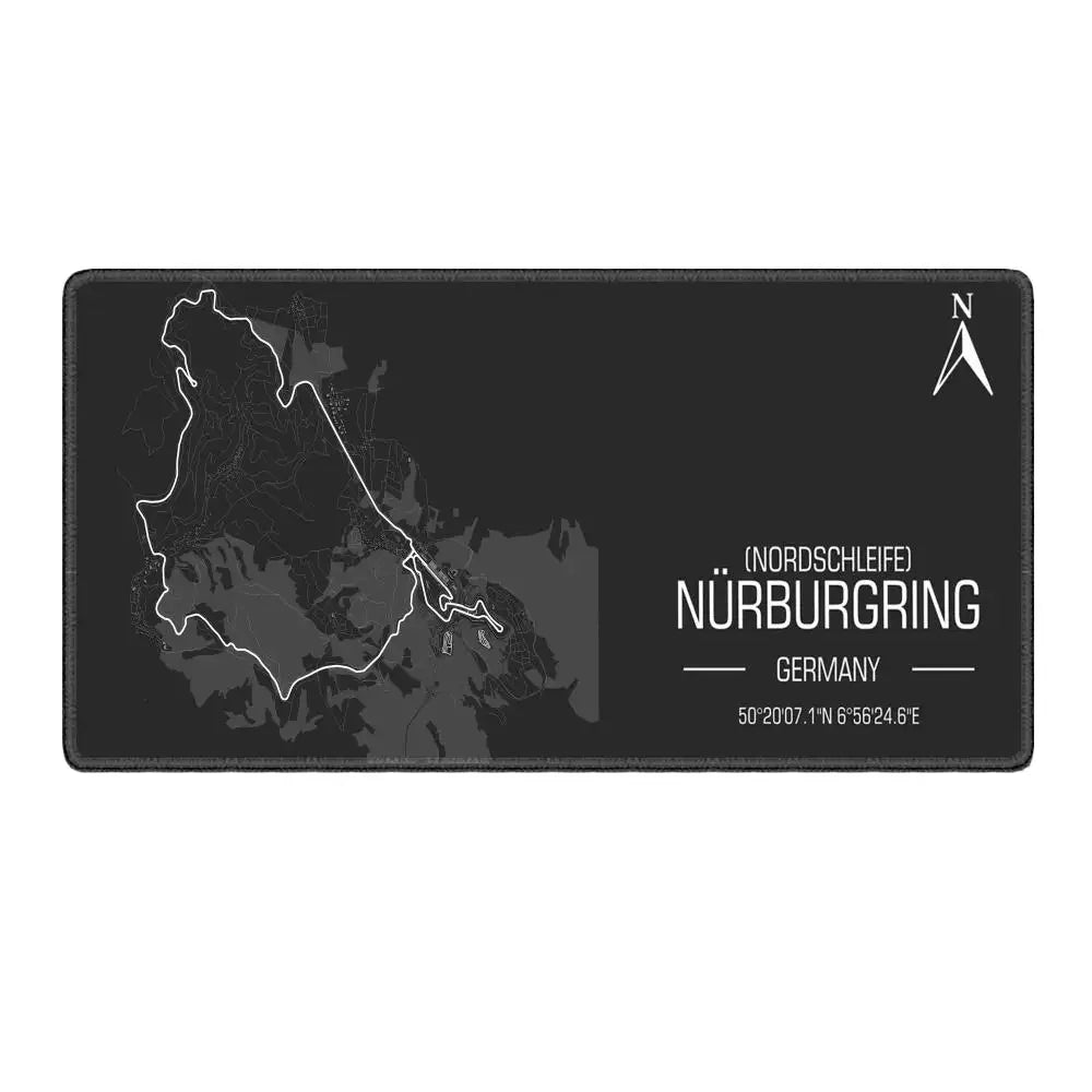 Racing Circuits Mouse Pad