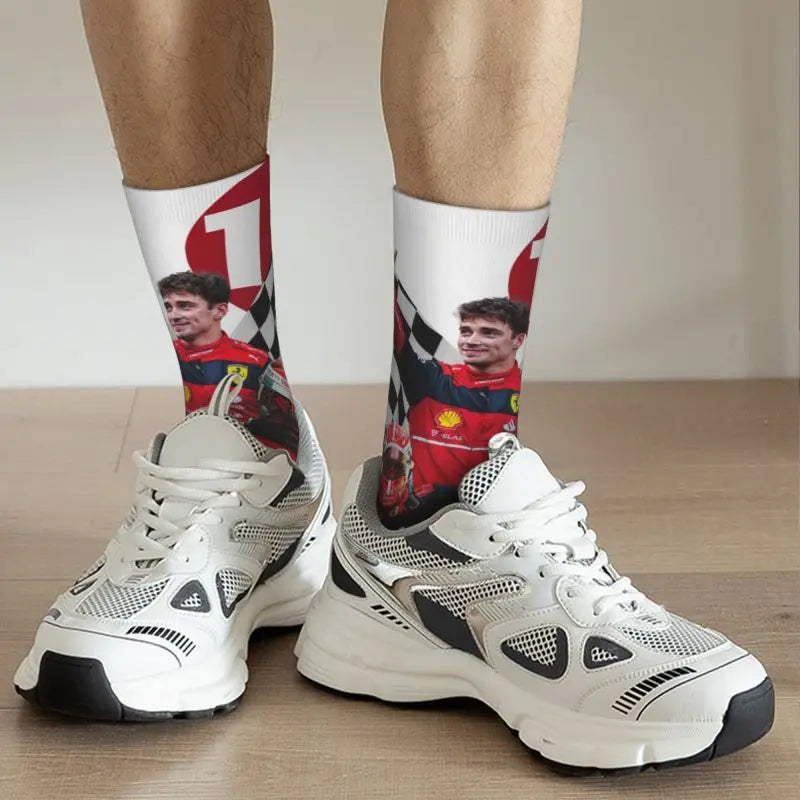 Funny F1 Socks (LECLERC  MEME SOCKS)
