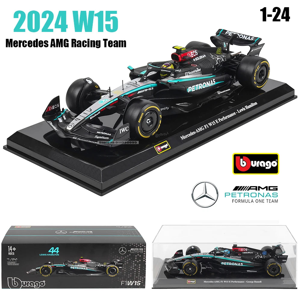 1:24 2024 F1 Mercedes-AMG DieCast Model