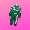 Formula One Sebastian Vettel,  Enamel Racing Pin