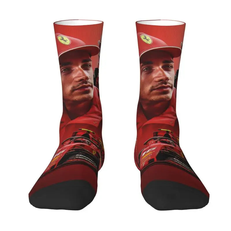 Funny F1 Socks (LECLERC  MEME SOCKS)