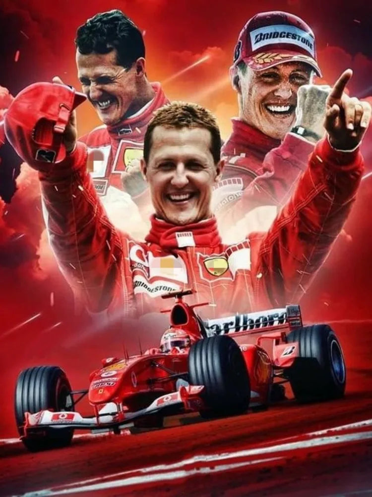 Formula One Schumacher 5D Diamond Artwork